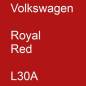 Preview: Volkswagen, Royal Red, L30A.